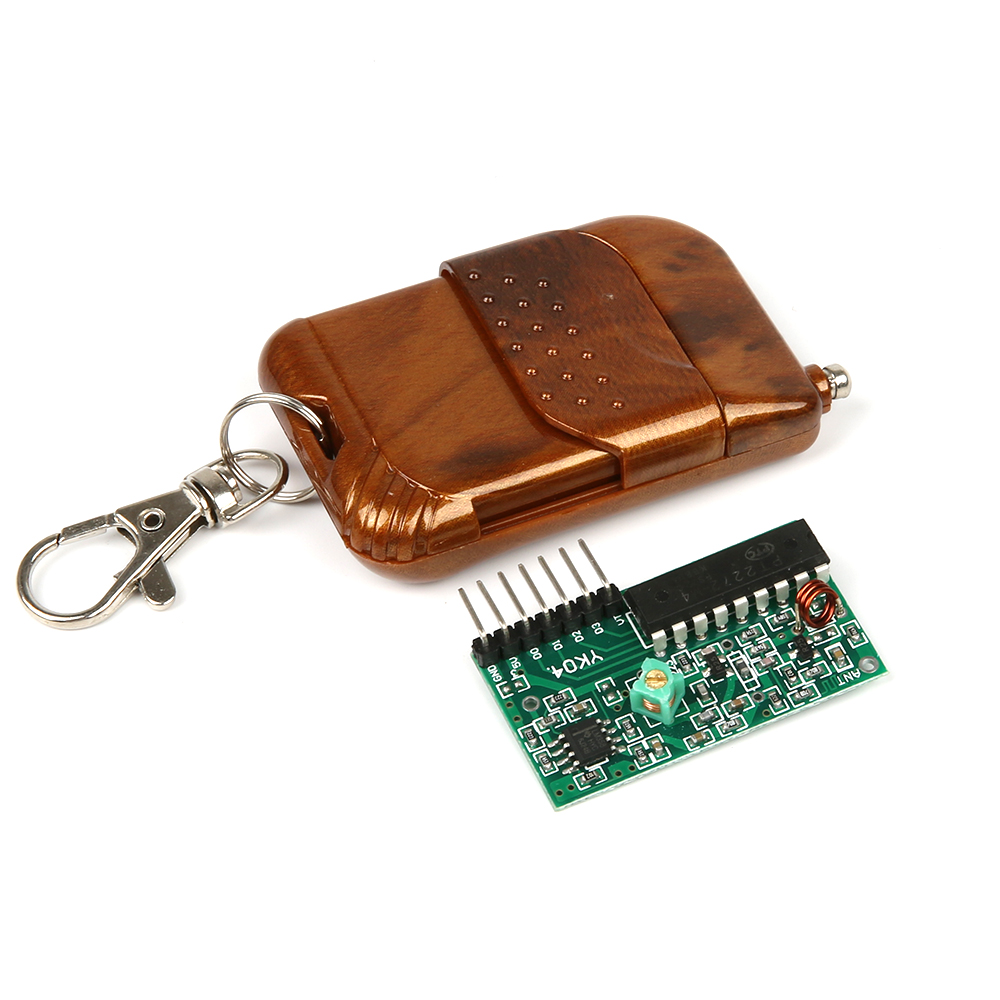 Пульт с радиоприёмником с батарейкой в комплекте, 315МГц